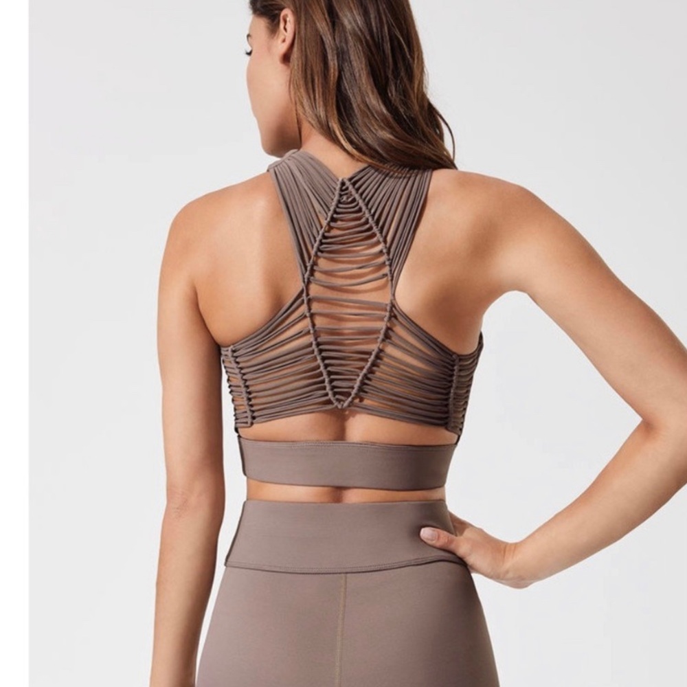 Carbon 38 black bra